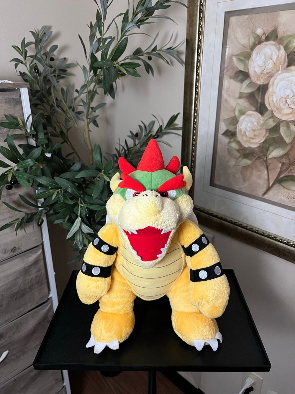 Build-A-Bear Super Mario Bowser Plush Stuffed Animal Nintendo BABW
